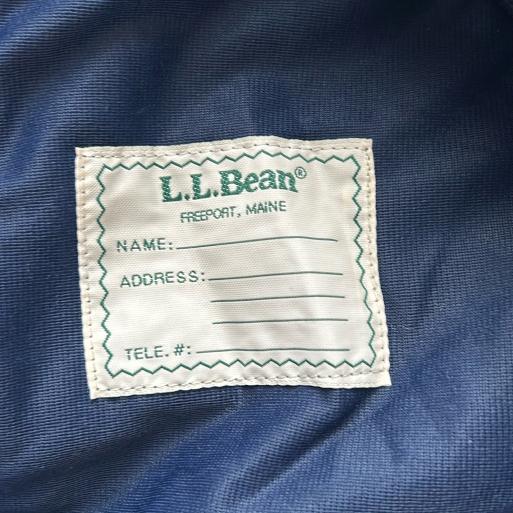 SOLD Vintage 90’s L.L.Bean Mountain Sherpa Fleece Jacket Reflective Kids XL - Picture 13 of 14